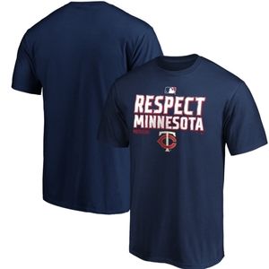 Minnesota Twins Fanatics Branded 2020 Postseason Locker Room T-Shirt Men's Large